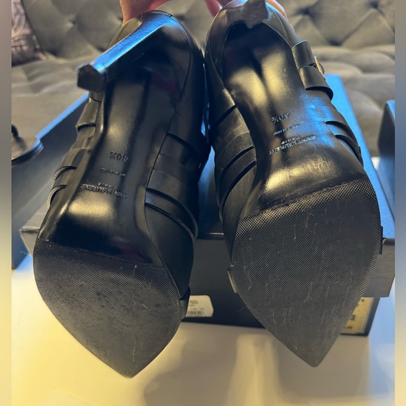 Saint Laurent Buckled Booties - Picture 7 of 11